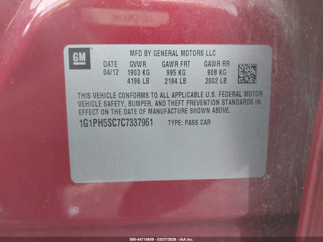 CHEVROLET CRUZE LTZ - 9