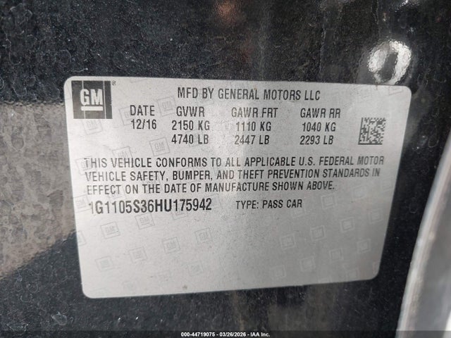 CHEVROLET IMPALA 1LT - 9