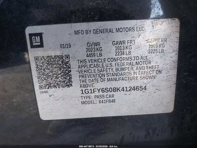 CHEVROLET BOLT EV - 9