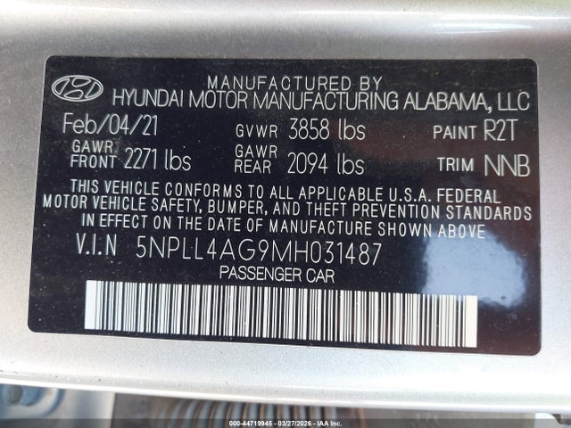 HYUNDAI ELANTRA SE - 9