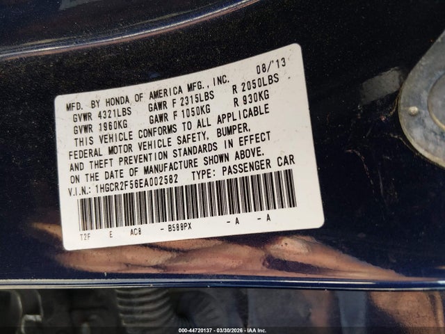 HONDA ACCORD SPORT - 9