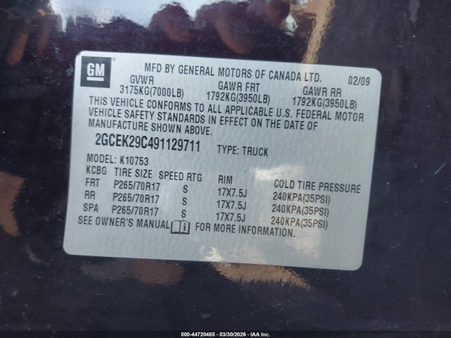 CHEVROLET SILVERADO 1500 - 9