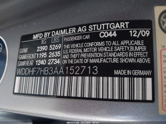 MERCEDES-BENZ E-CLASS - 9