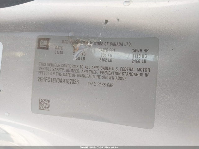 CHEVROLET CAMARO 2LT - 9