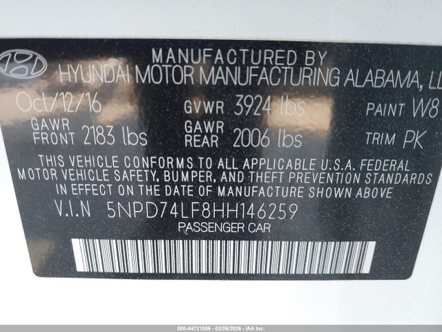 HYUNDAI ELANTRA SE - 9