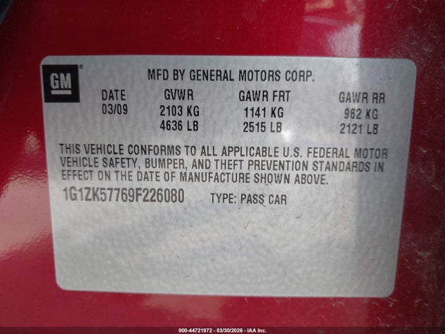 CHEVROLET MALIBU LTZ - 9