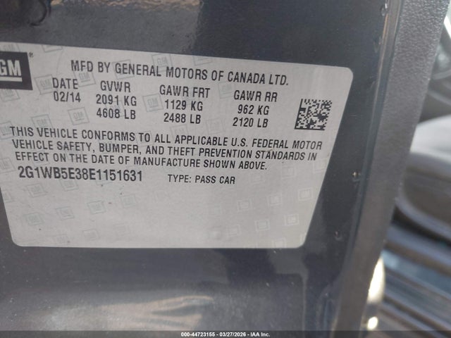 CHEVROLET IMPALA LIMITED LT - 9