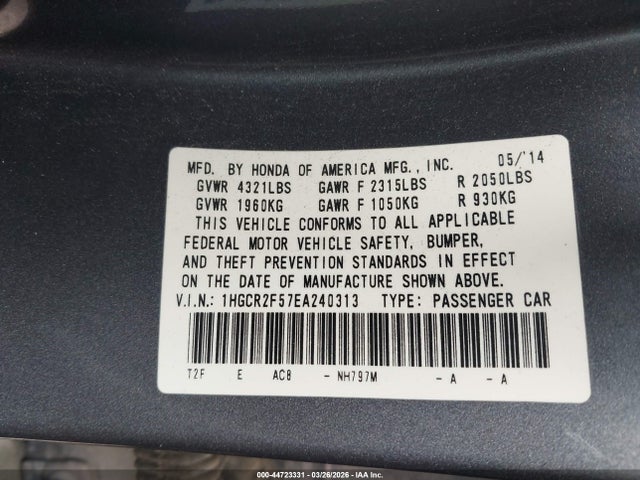 HONDA ACCORD SPORT - 9