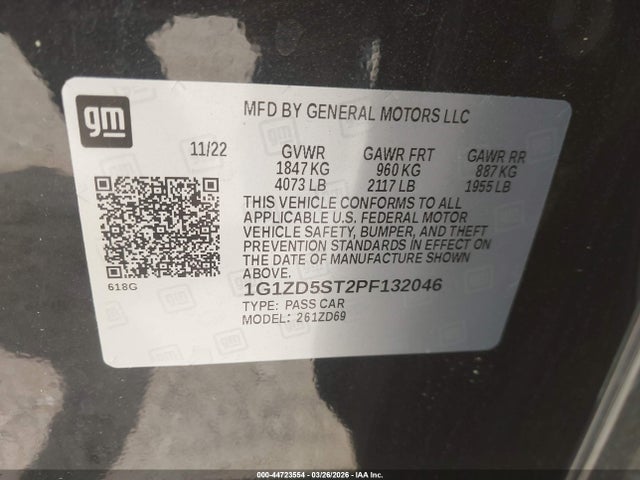 CHEVROLET MALIBU FWD 1LT - 9