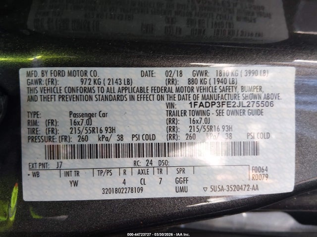 FORD FOCUS SE - 9