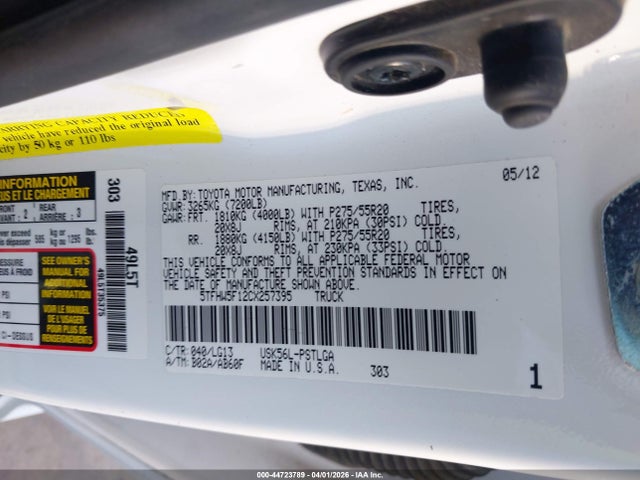 TOYOTA TUNDRA - 9