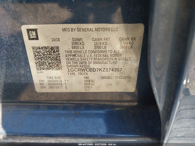 CHEVROLET SILVERADO 1500 - 9