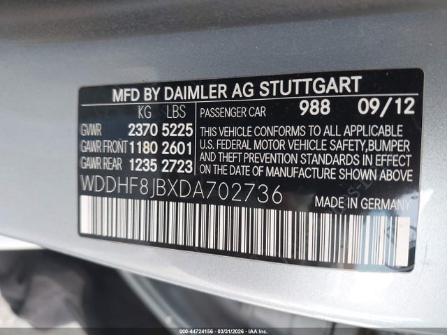 MERCEDES-BENZ E-CLASS - 9