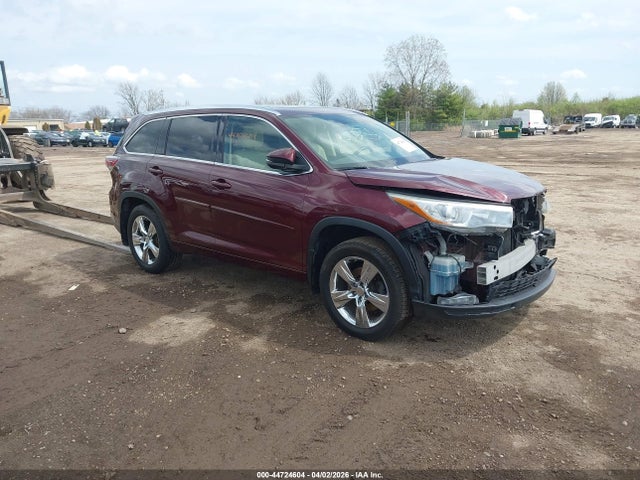 2015 TOYOTA HIGHLANDE LIMITED PLATINUM V6