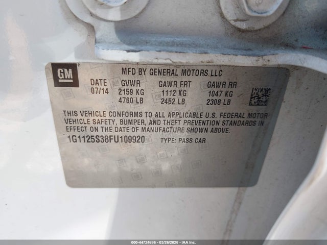 CHEVROLET IMPALA 2LT - 9