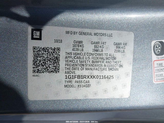 CHEVROLET CAMARO - 9