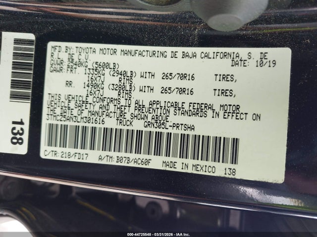 TOYOTA TACOMA - 9