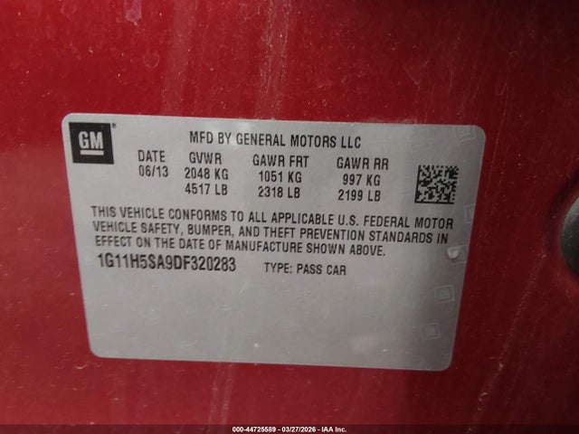 CHEVROLET MALIBU 1LZ - 9