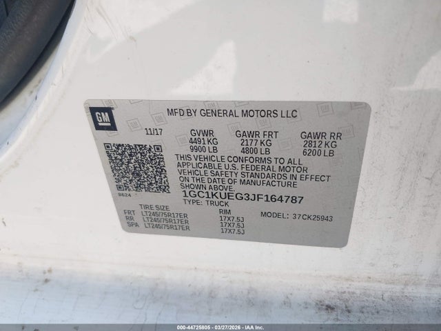 CHEVROLET SILVERADO 2500HD WT - 9