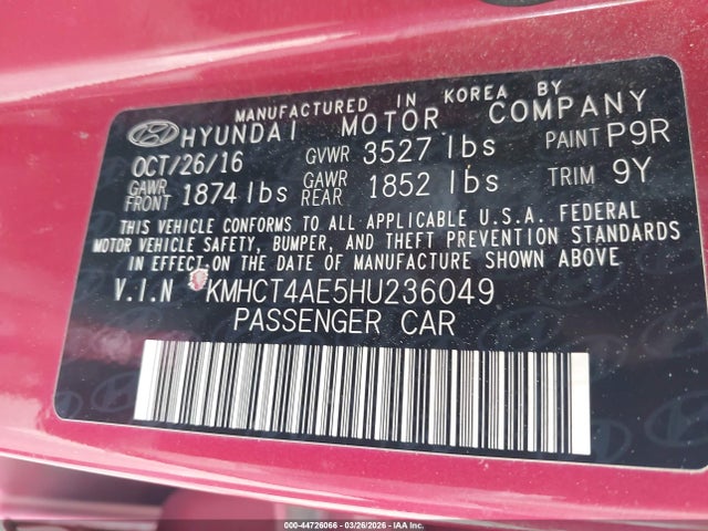 HYUNDAI ACCENT SE - 9