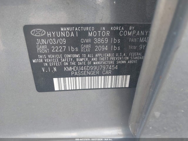 HYUNDAI ELANTRA GLS - 9