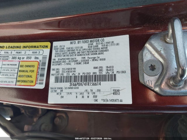 FORD FUSION SE - 9