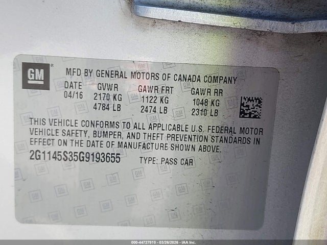 CHEVROLET IMPALA 2LZ - 9