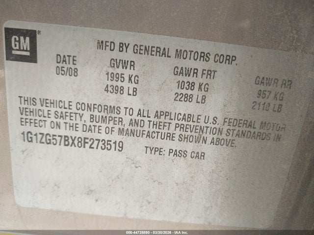 CHEVROLET MALIBU LS - 9