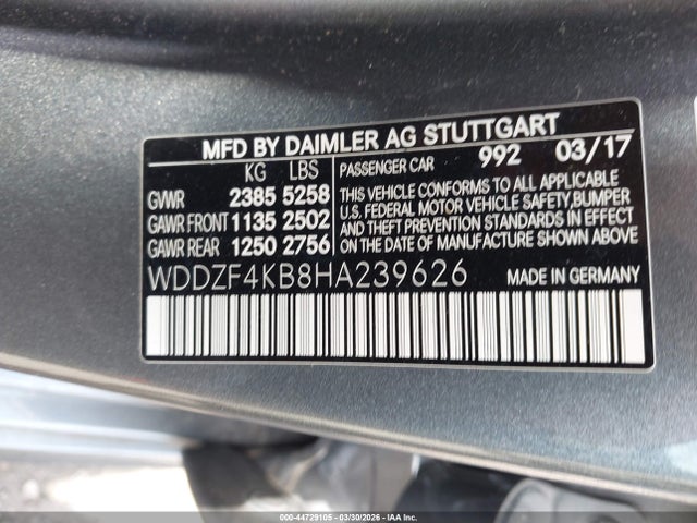 MERCEDES-BENZ E-CLASS - 9