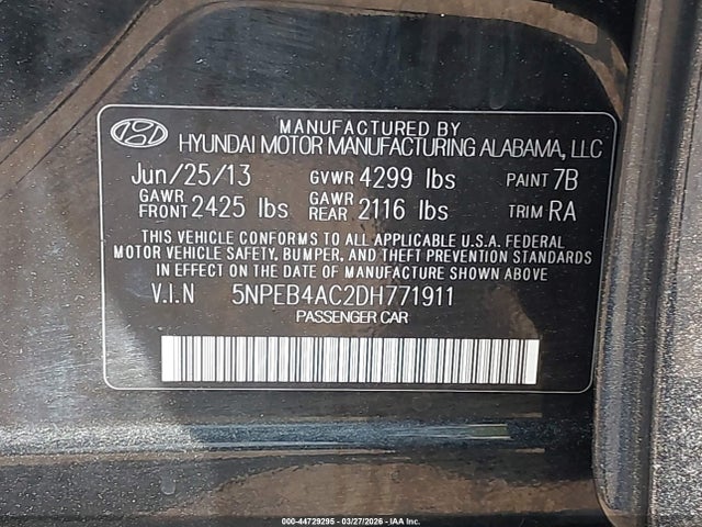 HYUNDAI SONATA GLS - 9