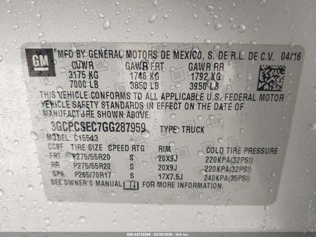 CHEVROLET SILVERADO 1500 1LZ - 9