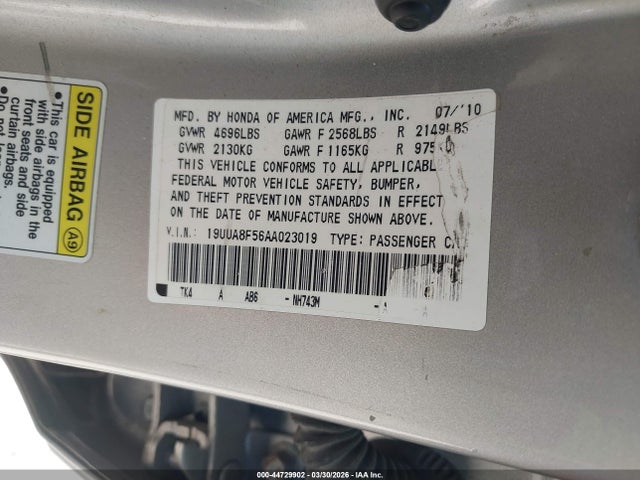 2010 Acura TL 3.5 照片 9
