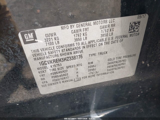 CHEVROLET SILVERADO 1500 - 9