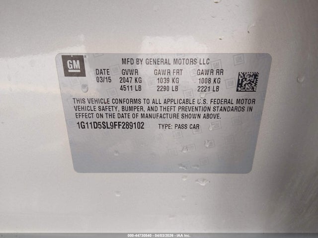 CHEVROLET MALIBU 2LT - 9