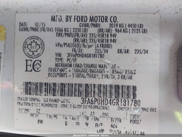 FORD FUSION SE - 9
