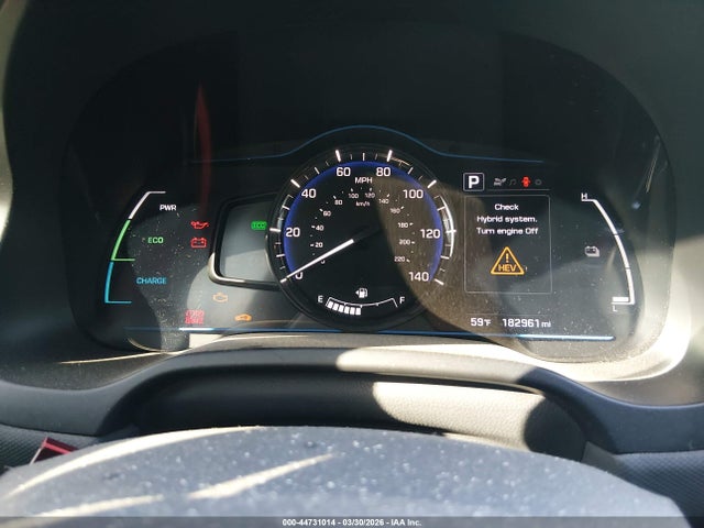 HYUNDAI IONIQ HYBRID BLUE - 7