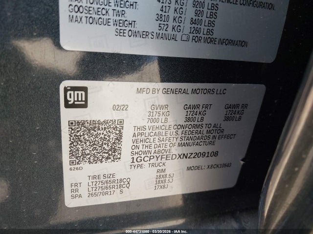 CHEVROLET SILVERADO 1500 - 9