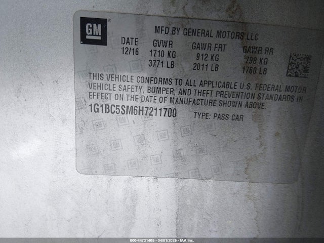 CHEVROLET CRUZE LS AUTO - 9