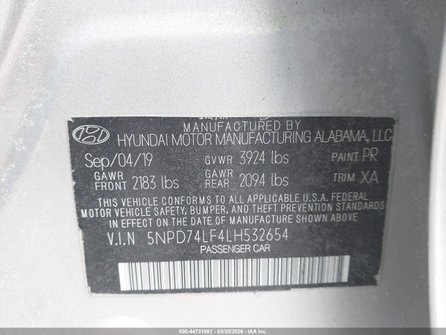 HYUNDAI ELANTRA SE - 9