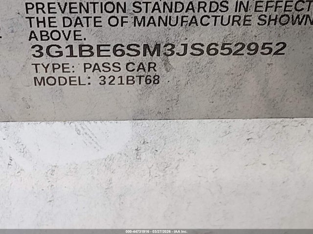 CHEVROLET CRUZE LT AUTO - 9