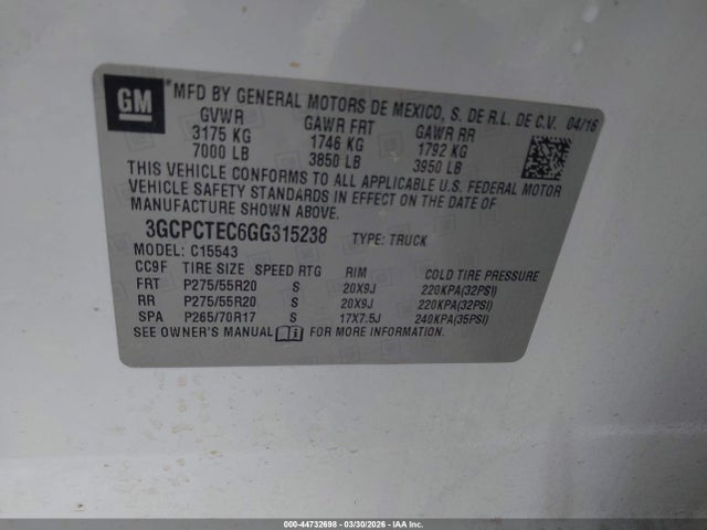 CHEVROLET SILVERADO 1500 HIGH COUNTRY - 9