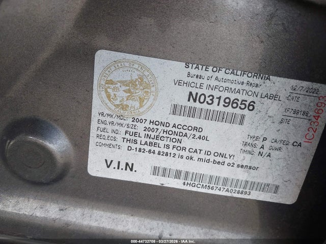 HONDA ACCORD - 9