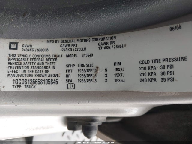 CHEVROLET COLORADO LS - 9