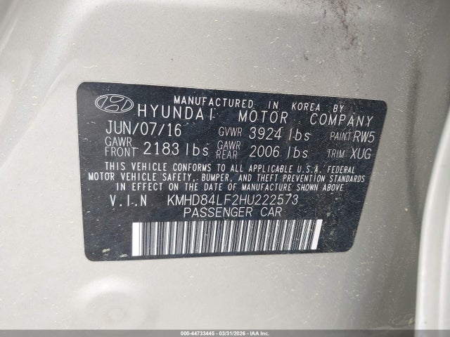 HYUNDAI ELANTRA SE - 9