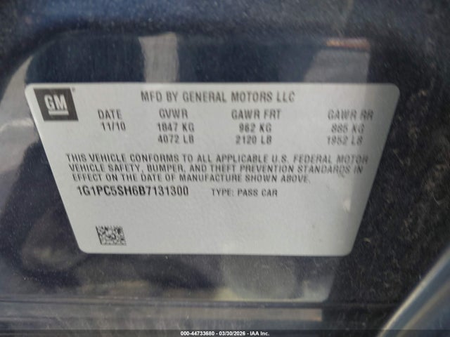 CHEVROLET CRUZE LS - 9