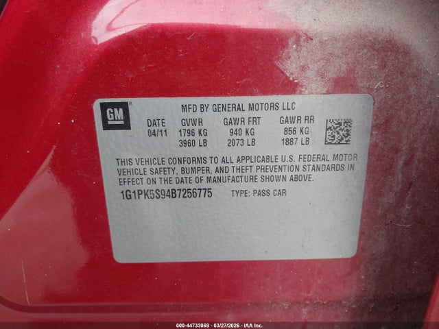 CHEVROLET CRUZE ECO - 9