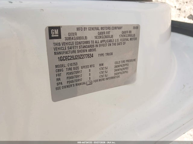 CHEVROLET SILVERADO 1500 LT - 9