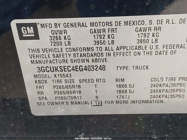 CHEVROLET SILVERADO 1500 2LZ - 9