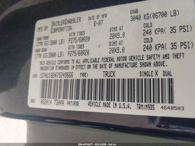 DODGE RAM - 9