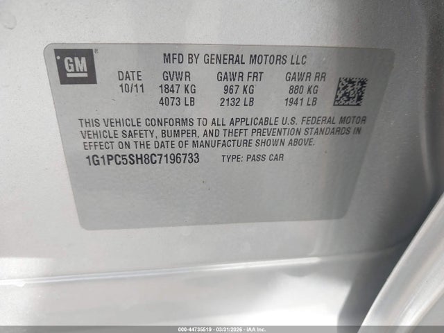 CHEVROLET CRUZE LS - 9